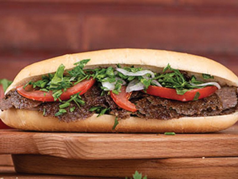 Grilled Meat Sandwich