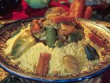 Moroccan meat with Couscous