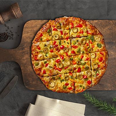 Salami Oriental Pizza