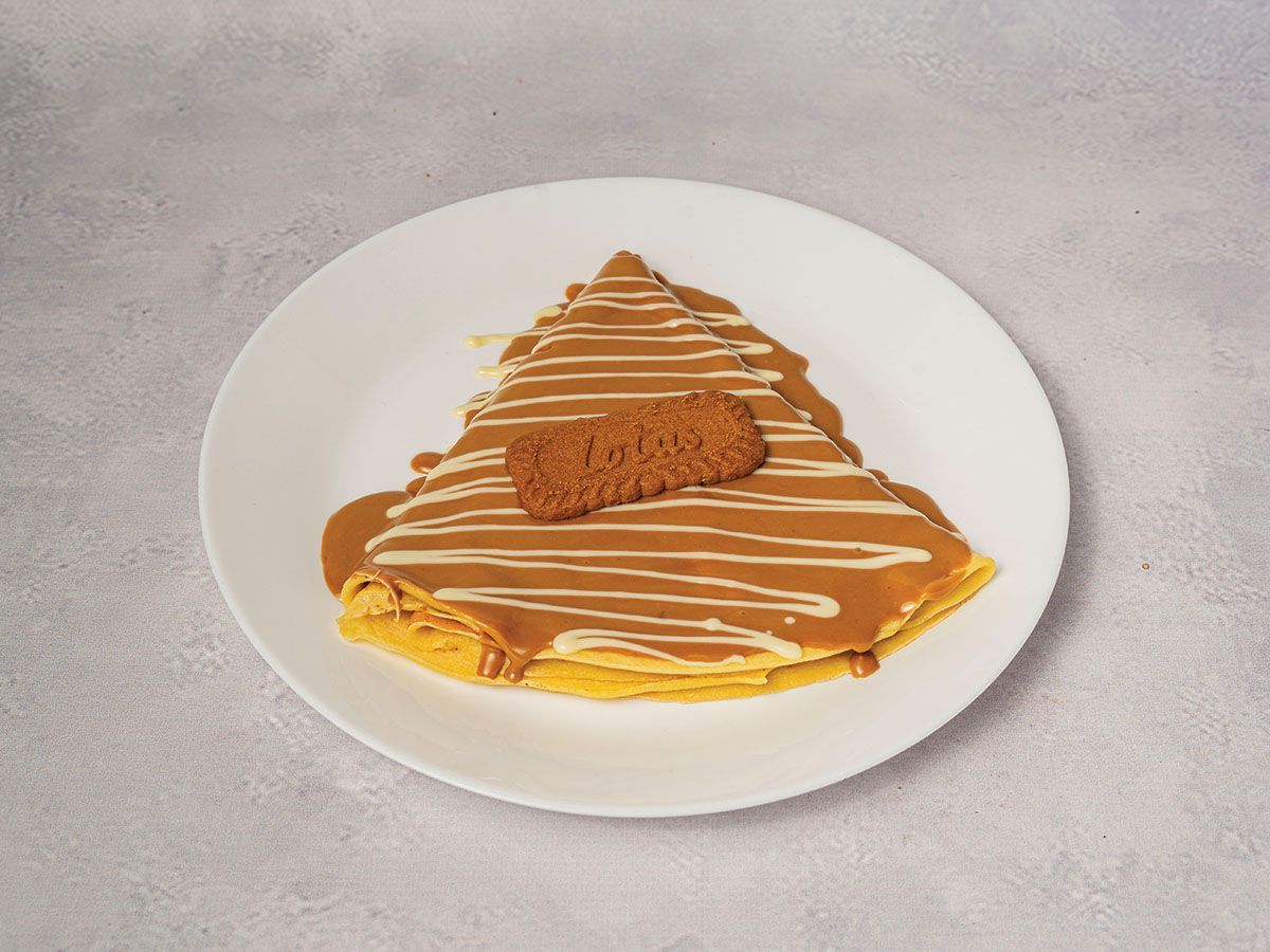 Crepe With Lotus Sauce