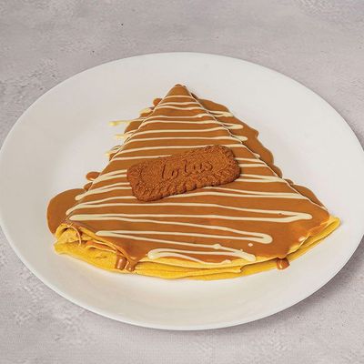 Lotus Chocolate Crepe