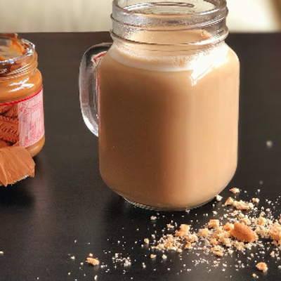 iced lotus latte