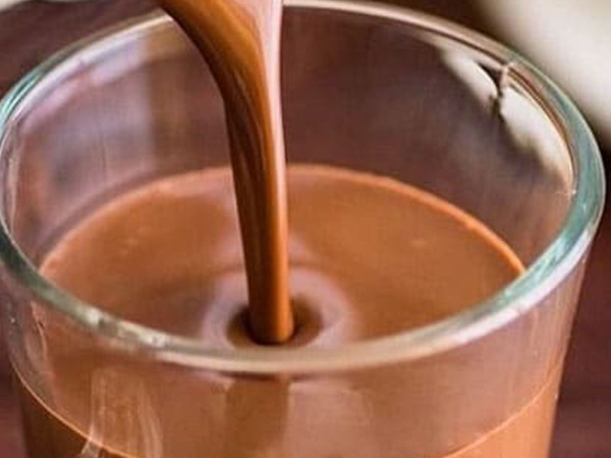 Lotus hot chocolate
