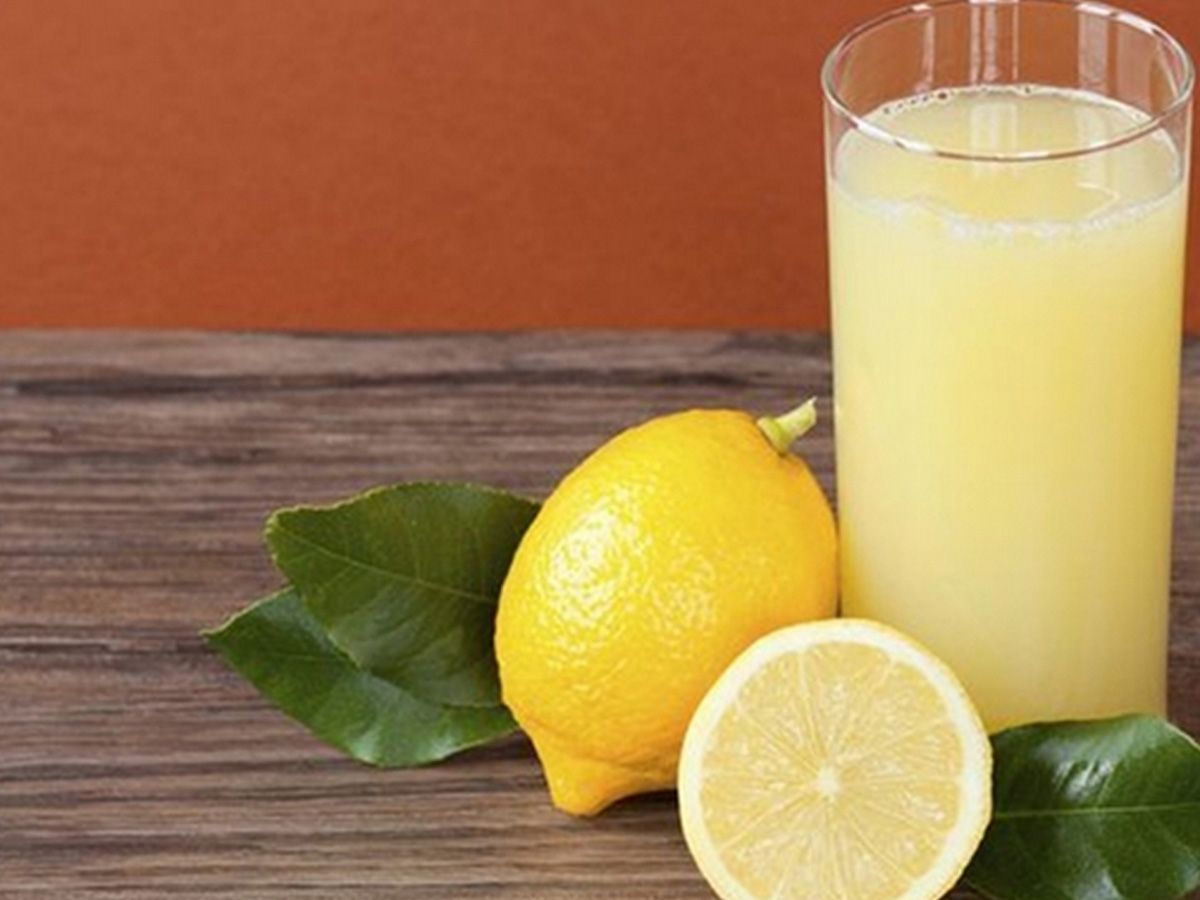 Natural lemon juice