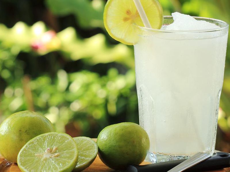 Lemon With Milk Juice