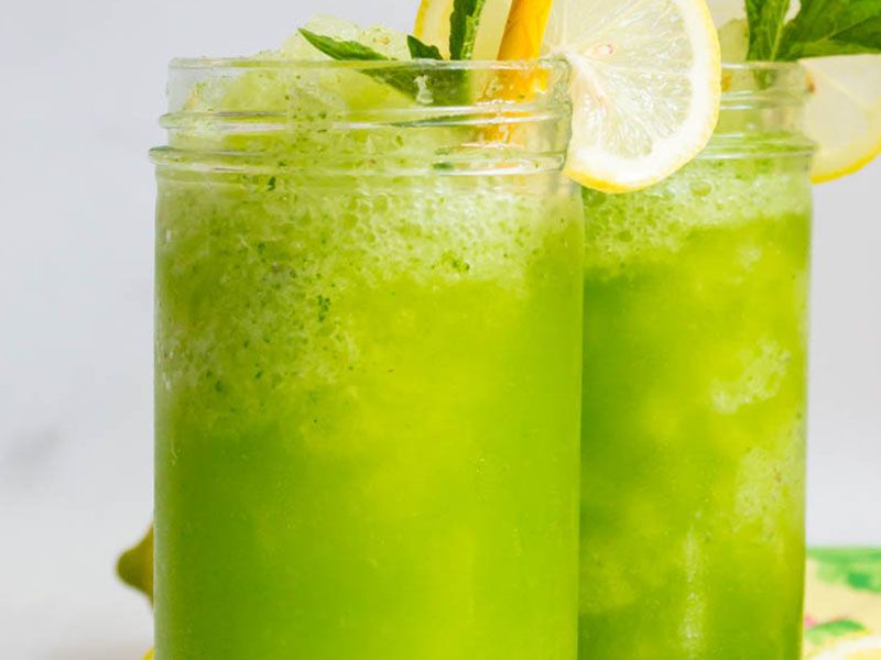 Lemon With Mint Juice
