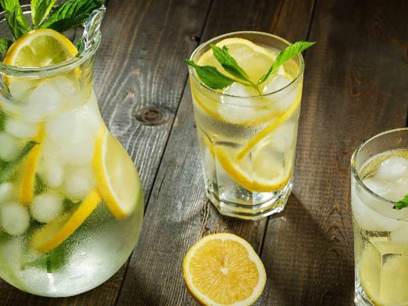 Lemon With Mint Juice