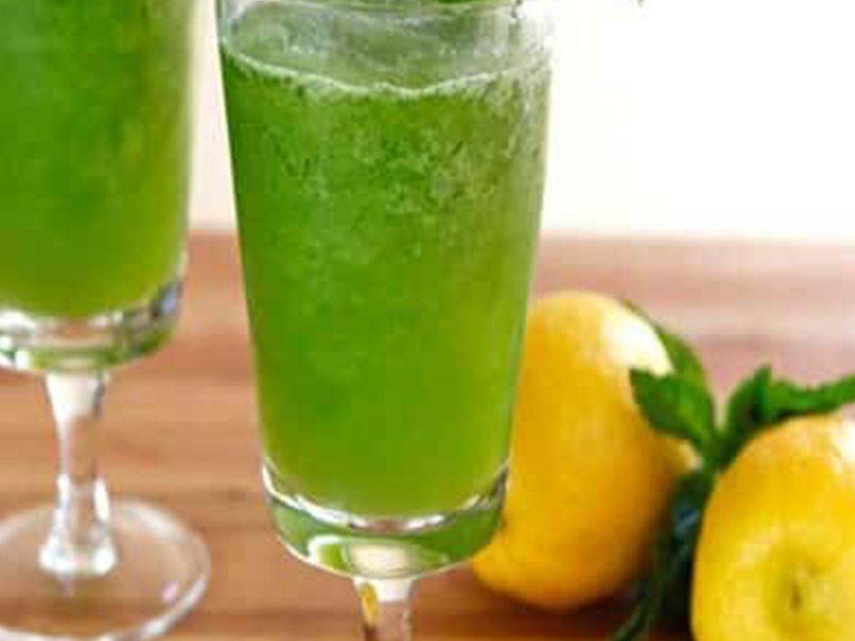 Fresh Mint Lemon Juice