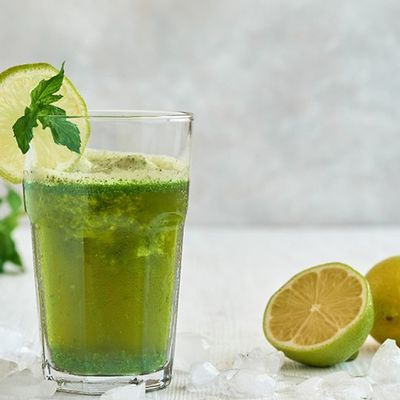 Lemon with Mint cocktail