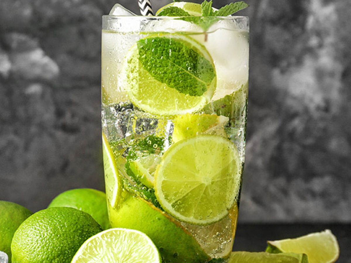 Fresh Lemon Mint Juice