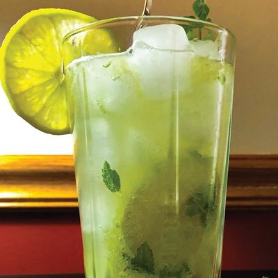 Fresh Lemon Mint Juice