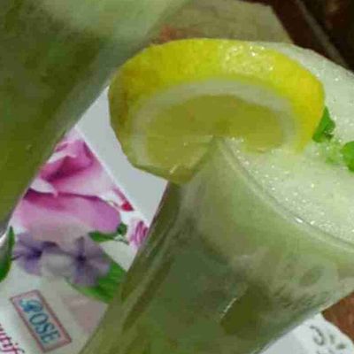 Fresh Lemon With Mint Juice