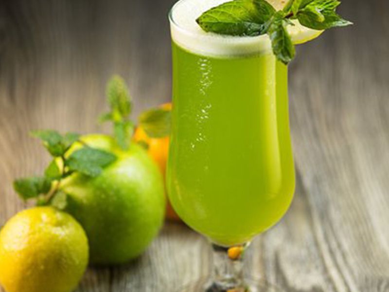 lemon mint juice