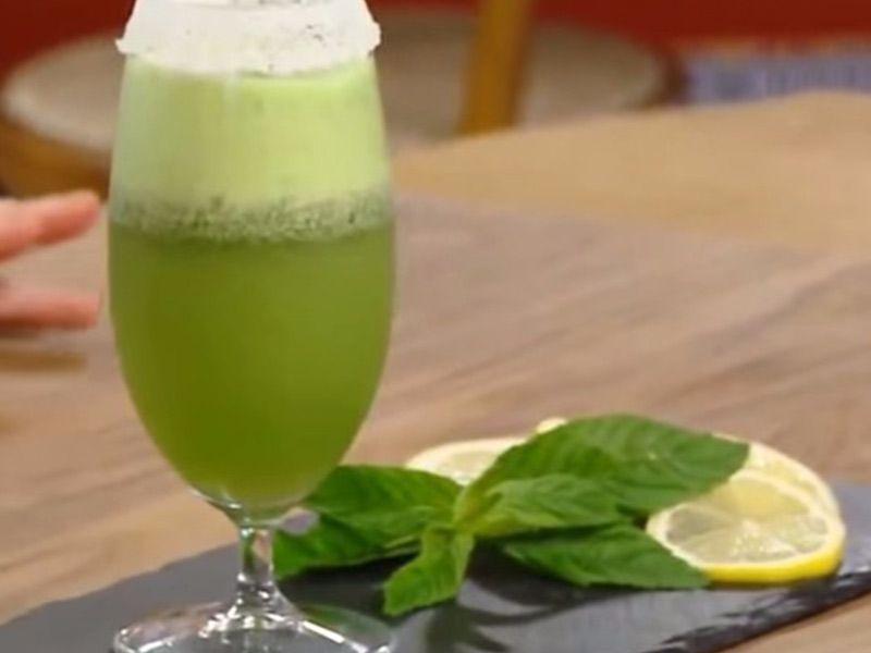 Lemon With Mint Smoothie