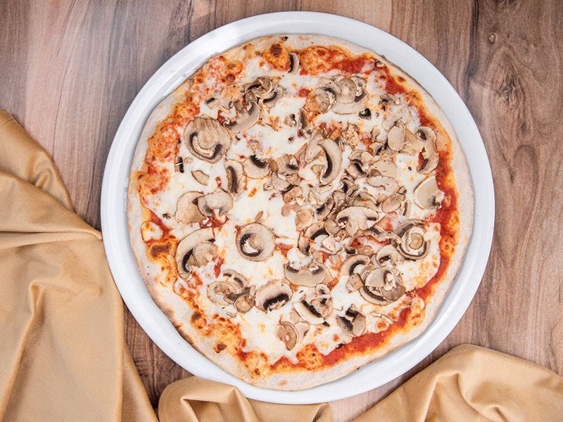Mushroom pizza
