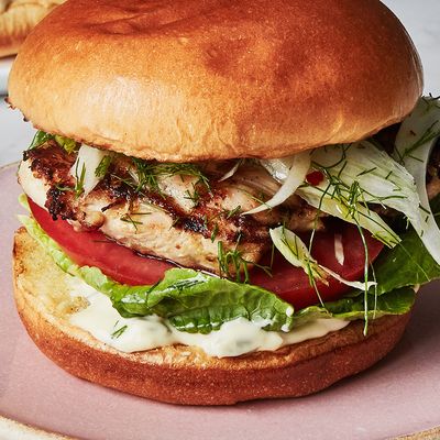 Mushroom BBQ Chicken Sandwich