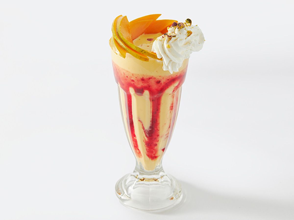 Mango With Milk Juice