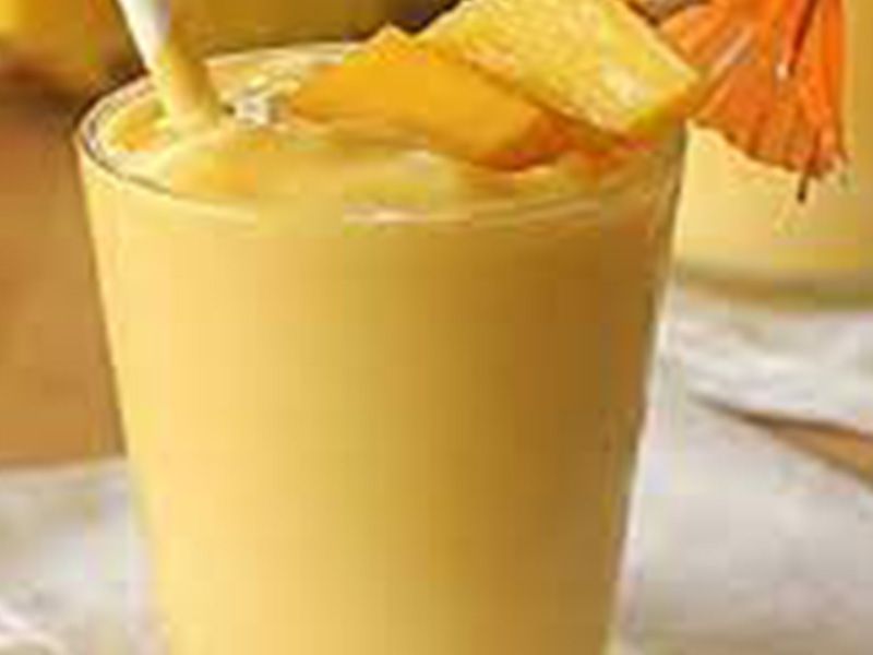 Mango Juice With Ice Cream