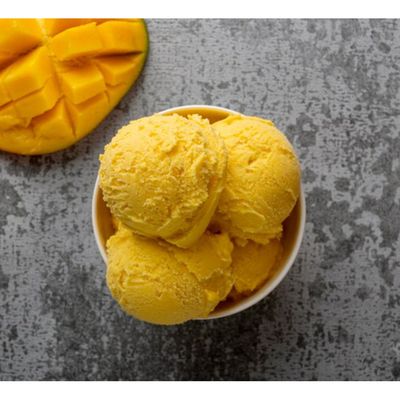 Mango Ice Cream Smoothie