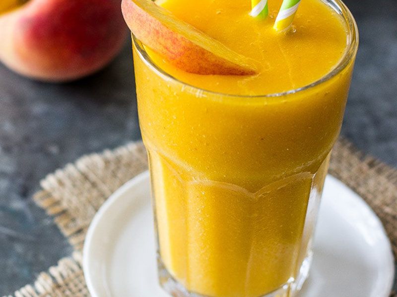 Mango With Peach Cocktail