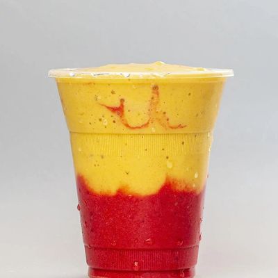 Mango with Strawberry
