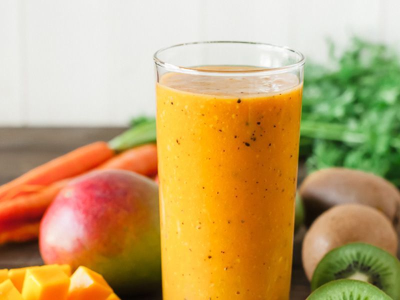 Mango kiwi Mix Smoothie