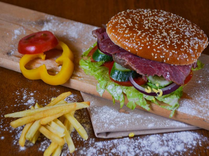 Chicken Burger Mighty Zinger Sandwich