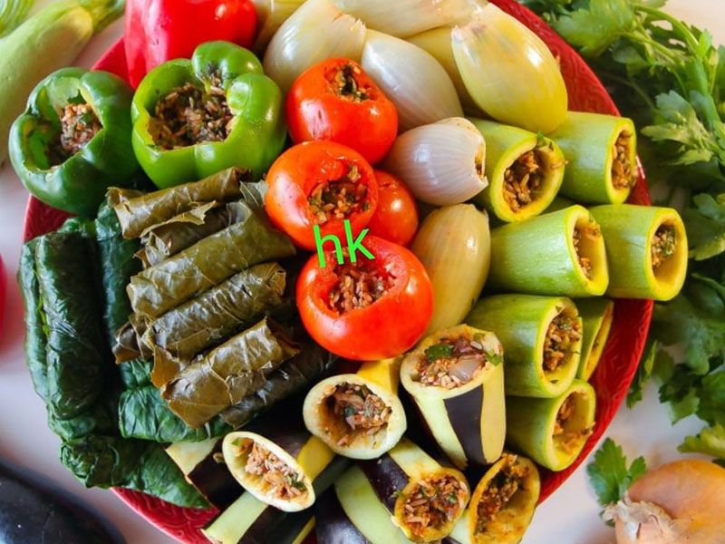 Mahshi Or Vine Leaves
