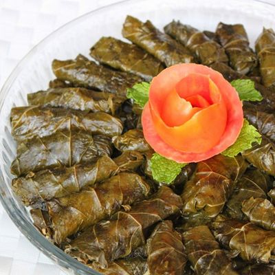 Mahshi Vine Leaves Dish