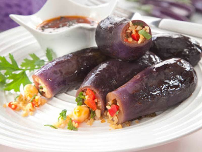 Eggplant Mahshi