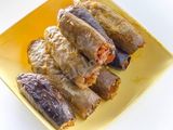 Eggplant Mahshi With Chicken Pane Meal