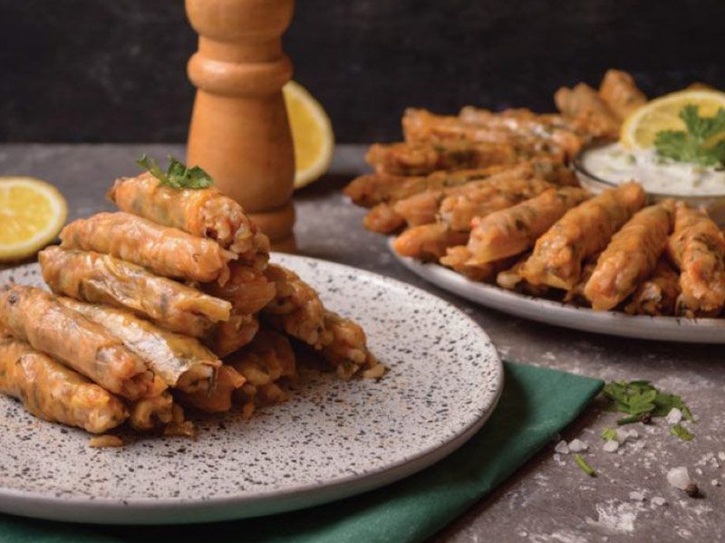 Stuffed Cabbage Mahshi With Chicken