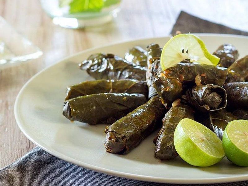 Vine Leaves Mahshi Platter