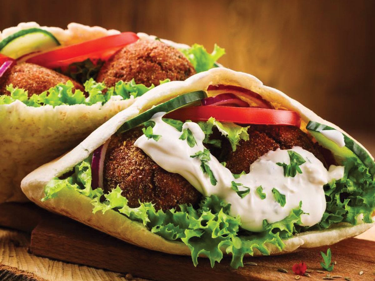 Stuffed Taamia Sandwich