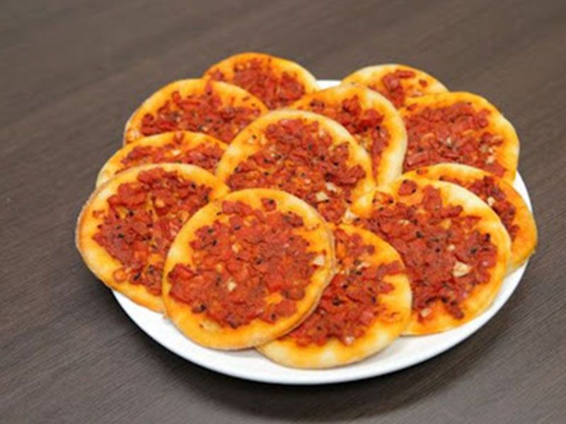 Muhammara With Mozzarella Cheese Manoucheh