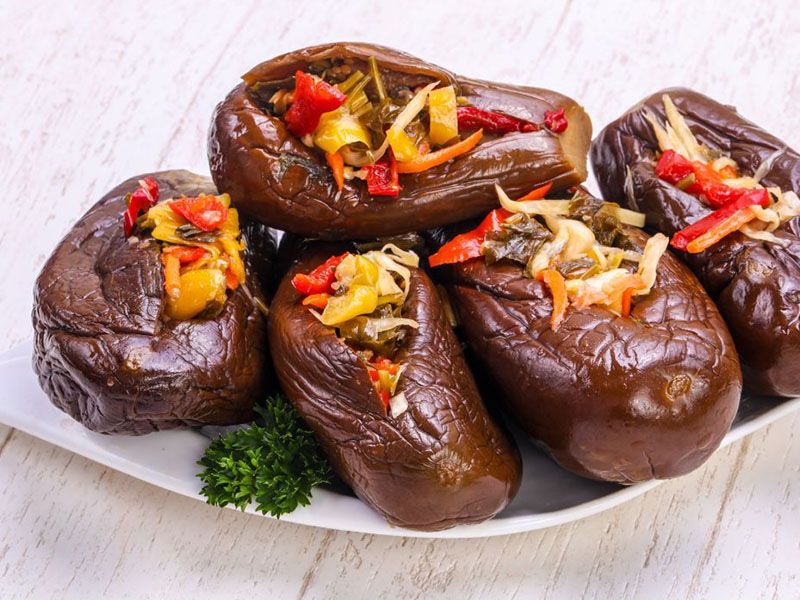 Pickled Eggplant