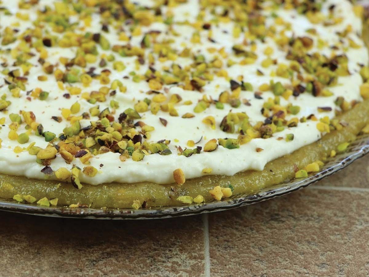 Shami Madlouka with Cream