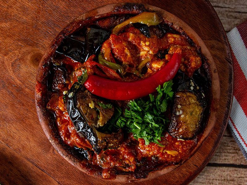 Mesakaa With Minced Meat Casserole