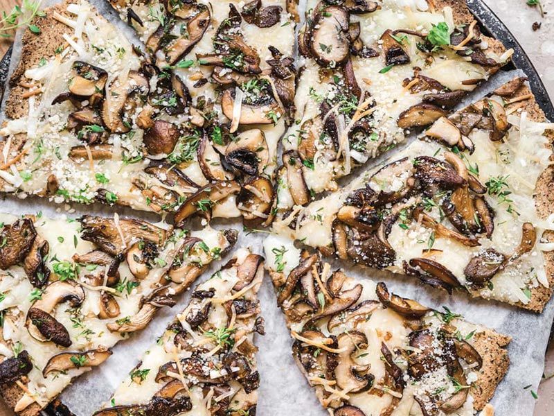Mushroom Pizza
