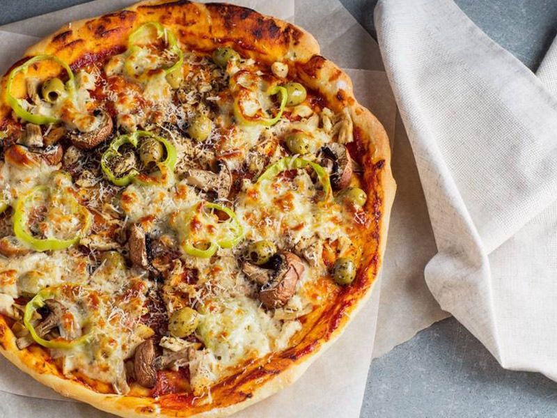 Mushroom Pizza