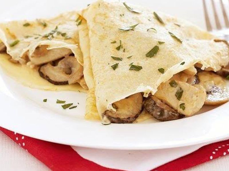 Mushroom Crepe