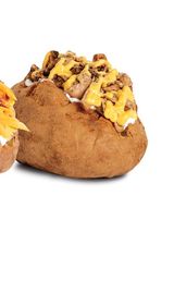 Mushroom N Swiss Baked Potato
