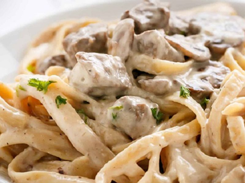 mushroom pasta