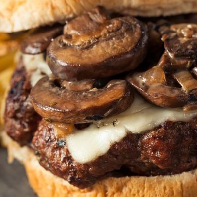 Mushroom Burger Single meat