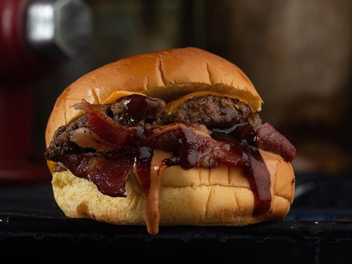 Meat Mushroom Burger