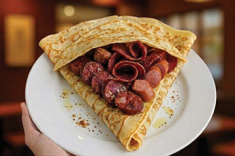 Mix Meat Crepe