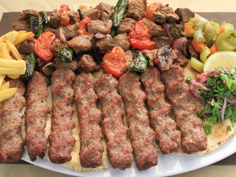 Grilled Mix Meat With Kofta