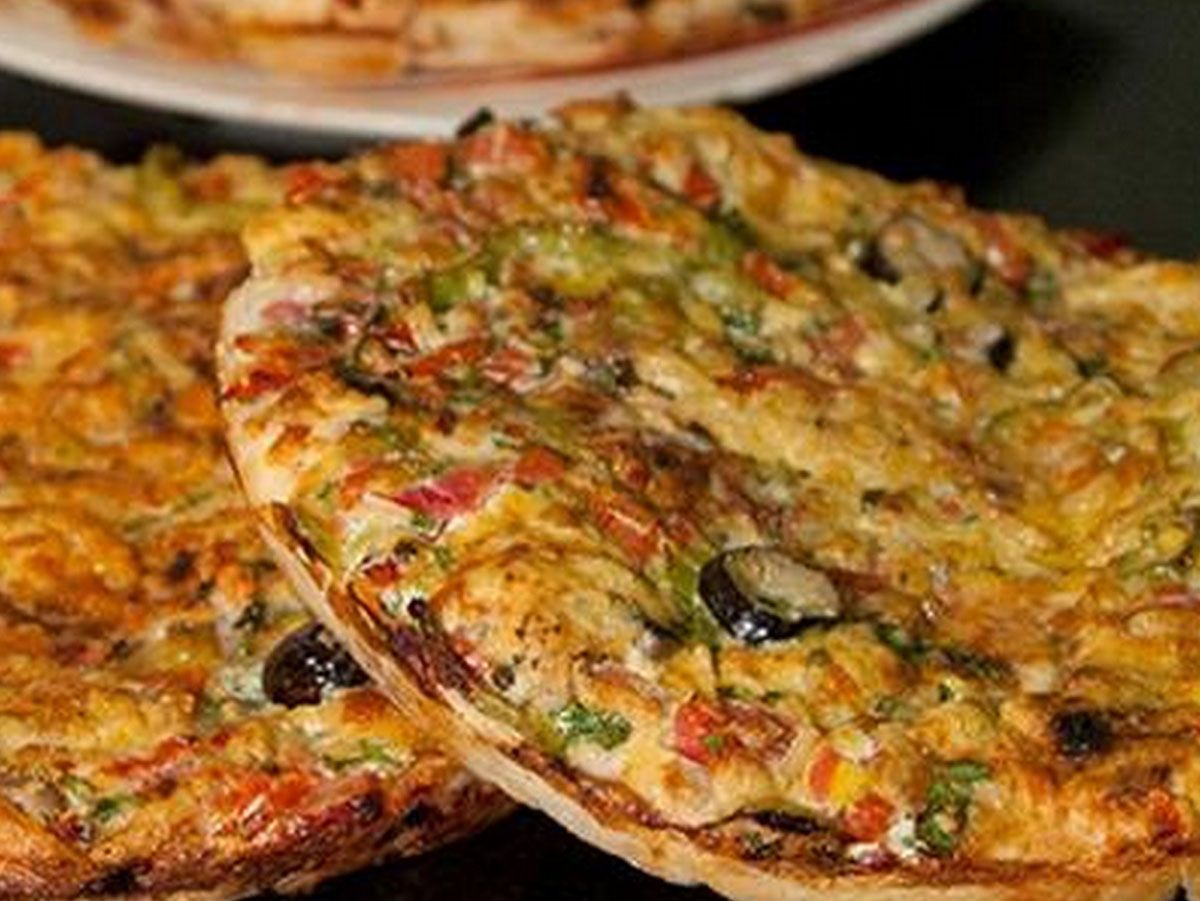 Mix meat with kiri pie