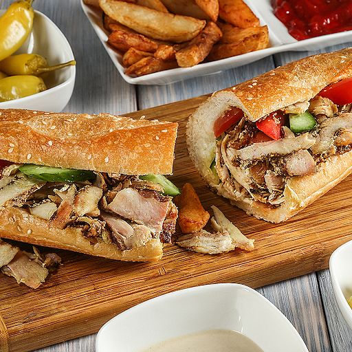 Mix Meat Sandwich