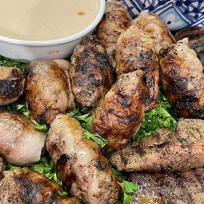 Mixed Kebab and Tarb